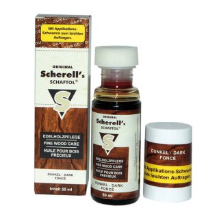 SCHAFTOL Edelholzpflege Dunkel 50 ml